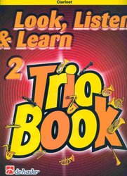 Hal Leonard MGB Distribution LOOK, LISTEN&LEARN 2 - TRIO BOOK  clarinet
