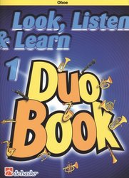LOOK, LISTEN &amp; LEARN 1 - Duo Book for Oboe / hoboj