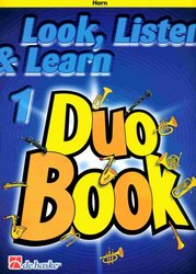 LOOK, LISTEN &amp; LEARN 1 - Duo Book for Horn / lesní roh