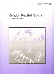 Kendor Recital Solos for Trumpet + Audio Online / trumpeta - sólový sešit