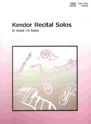 Kendor Recital Solos for Tuba + CD / sólový sešit