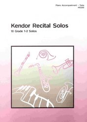 Kendor Recital Solos for Tuba - klavírní doprovod