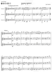 FUN FOR CLARINETS + CD / tria pro klarinet