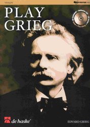 PLAY GRIEG + CD / housle