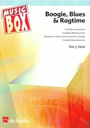 Hal Leonard MGB Distribution MUSIC BOX - Boogie, Blues&Ragtime - flexibilní dechový kvintet