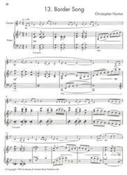 MICROJAZZ - CLARINET COLLECTION 2 by Christopher Norton / klarinet a klavír