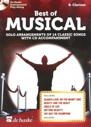Hal Leonard MGB Distribution Best of Musical + CD / klarinet