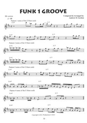 The BLUES SCALE for Tenor Saxophone and Bb Instruments + Audio Online