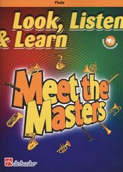 LOOK, LISTEN &amp; LEARN - Meet the Masters + Audio Online / příčná flétna a klavír