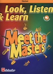 LOOK, LISTEN &amp; LEARN - Meet the Masters + Audio Online / klarinet a klavír