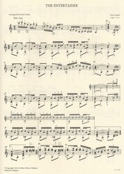 Musica per chitarra: JOPLIN - RAGTIMES / dvě skladby pro kytaru