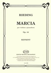 Rieding, Oscar: Marcia, Op.44 - housle &amp; klavír