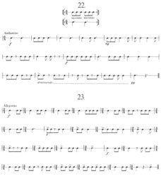 RHYTHM EXERCISES (SMALL DRUM SCHOOL) / malý buden