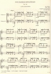 Musica per chitarra: ALBENIZ - Dos Danzas Espagňoles / dvě kytary