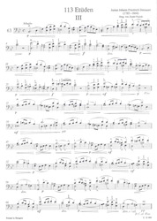Dotzauer - 113 Studies for Violoncello, book 3 (studies 63-85)