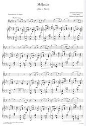 Rubinstein: MELODIE / violoncello a klavír