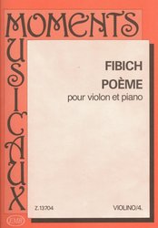 Fibich, Zdeněk: POEME (POEM) / housle a klavír
