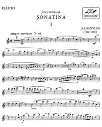 Járdányi: Sonatina / příčná flétna a klavír