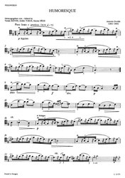 Musica per chitarra: Dvořák - Humoresque for violoncello (viola) and guitar / violoncello (viola) a kytara
