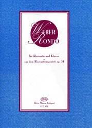 WEBER RONDO op.34 / klarinet a klavír