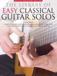 The Library of Easy Classical Guitar Solos - kytara &amp; tabulatura