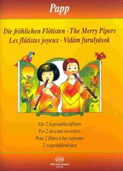 THE MERRY PIPERS by Lajos Papp / zobcová flétna - dueta