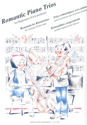 EDITIO MUSICA BUDAPEST Music P Romantic Piano Trios for Beginners (first position) - violin, cello&piano