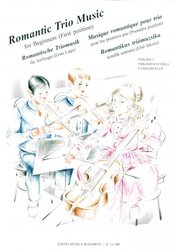 EDITIO MUSICA BUDAPEST Music P Romantic Trio Music for Beginners (First position)  -  viol