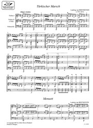 Classical Trio Music for Beginners (první pozice) - housle I, housle II (viola), violoncello