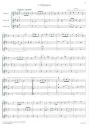 TRIOS FOR VIOLINS for music schools / trio pro housle