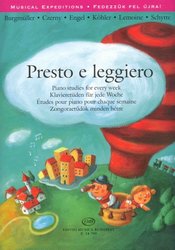 Presto e leggiero - krátké klavírní etudy pro každý týden v roce