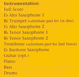 Easy Jazz Conception for the Saxophone Section or Combo + CD