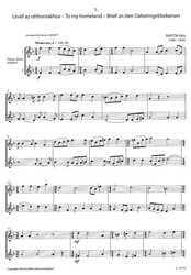 BARTÓK: Duets for descant recorders / dueta pro zobcové flétny