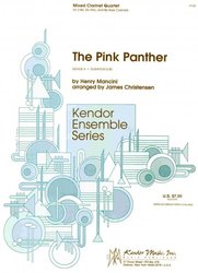 Kendor Music, Inc. THE PINK PANTER by H.Mancini - mix clarinet quartet  (2x Bb, 1x Eb, 1x Bb Bass Clarinets) - grade 4