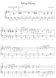 JAZZ, RAGS, BLUES 3 by Martha Mier   piano solo / sólo klavír