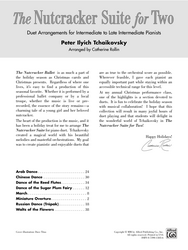 The NUTCRACKER SUITE for TWO / 1 klavír 4 ruce