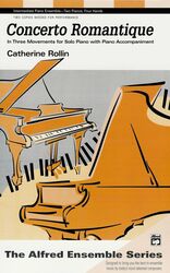 CONCERTO ROMANTIQUE by C.Rollin  2 pianos 4 hands / 2 klavíry a 4 ruce