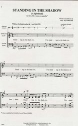 ALFRED PUBLISHING CO.,INC. STANDING IN THE SHADOW /  SATB*  a cappella
