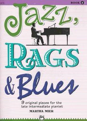 JAZZ, RAGS, BLUES 4 by Martha Mier piano solo / sólo klavír