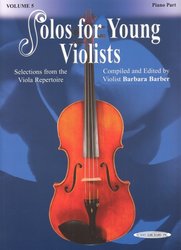 ALFRED PUBLISHING CO.,INC. SOLOS FOR YOUNG VIOLISTS 5  / viola + klavír