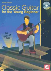 MEL BAY PUBLICATIONS CLASSIC GUITAR FOR THE YOUNG BEGINNER + CD