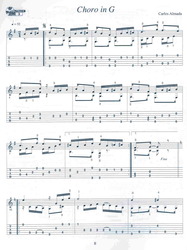 13 Easy Brazilian Choros for Solo Guitar + Audio Online / kytara + tabulatura