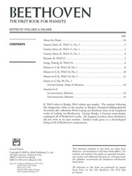 BEETHOVEN + CD the first book for pianists