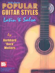 MEL BAY PUBLICATIONS Popular Guitar Styles - Latin&Salsa + CD / kytara + tabulatura