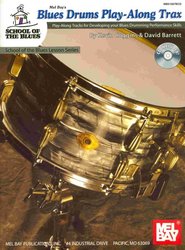 MEL BAY PUBLICATIONS BLUES DRUMS PLAY-ALONG TRAX + CD