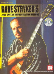 MEL BAY PUBLICATIONS Jazz Guitar Improvisation Method by Dave Stryker + CD / kytara + tabulatura