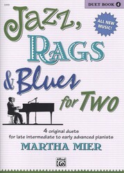 ALFRED PUBLISHING CO.,INC. JAZZ, RAGS&BLUES FOR TWO 4 - 1 piano 4 hands