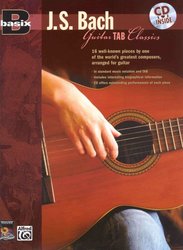 ALFRED PUBLISHING CO.,INC. BASIX - J.S.BACH for Guitar + CD / kytara + tabulatura