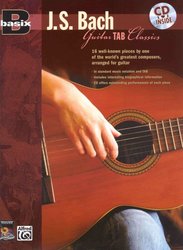 BASIX - J.S.BACH FOR GUITAR + Audio Online / kytara + tabulatura