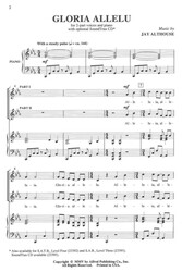 Gloria Allelu / 2-PART* + piano